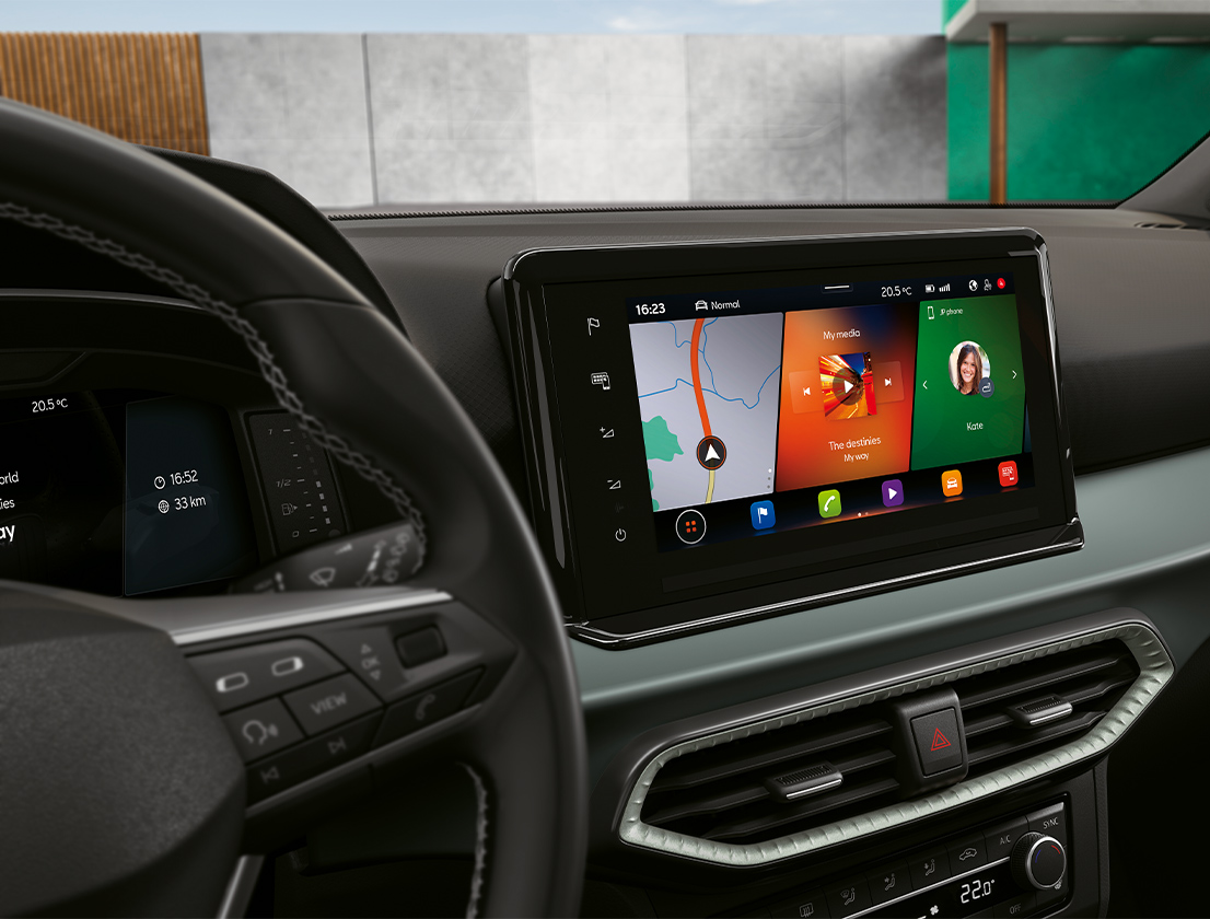 SEAT Arona 9.2″ Media-System mit Navigationssystem | SEAT