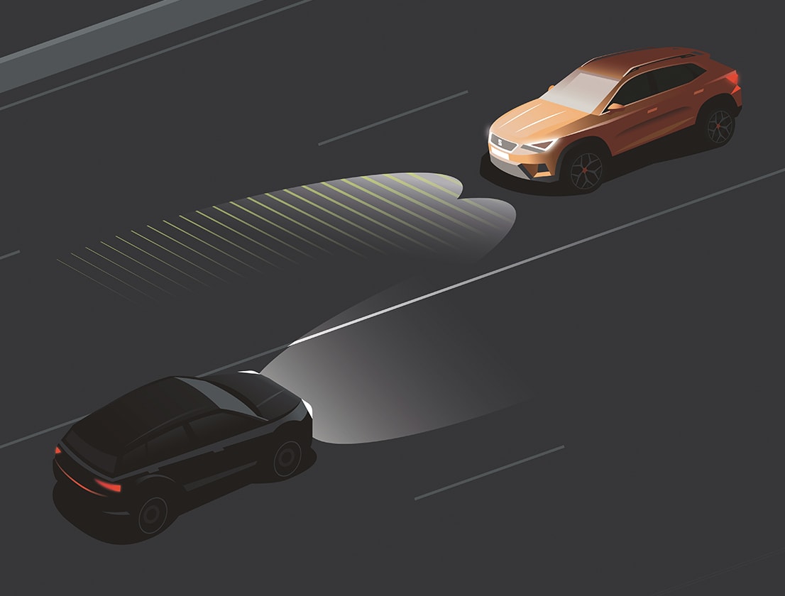 SEAT Leon Fernlichtassistent