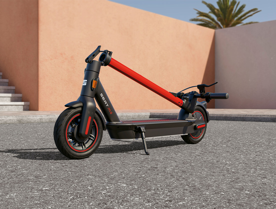 SEAT MÓ 65 electric scooter with folding design for easy transport