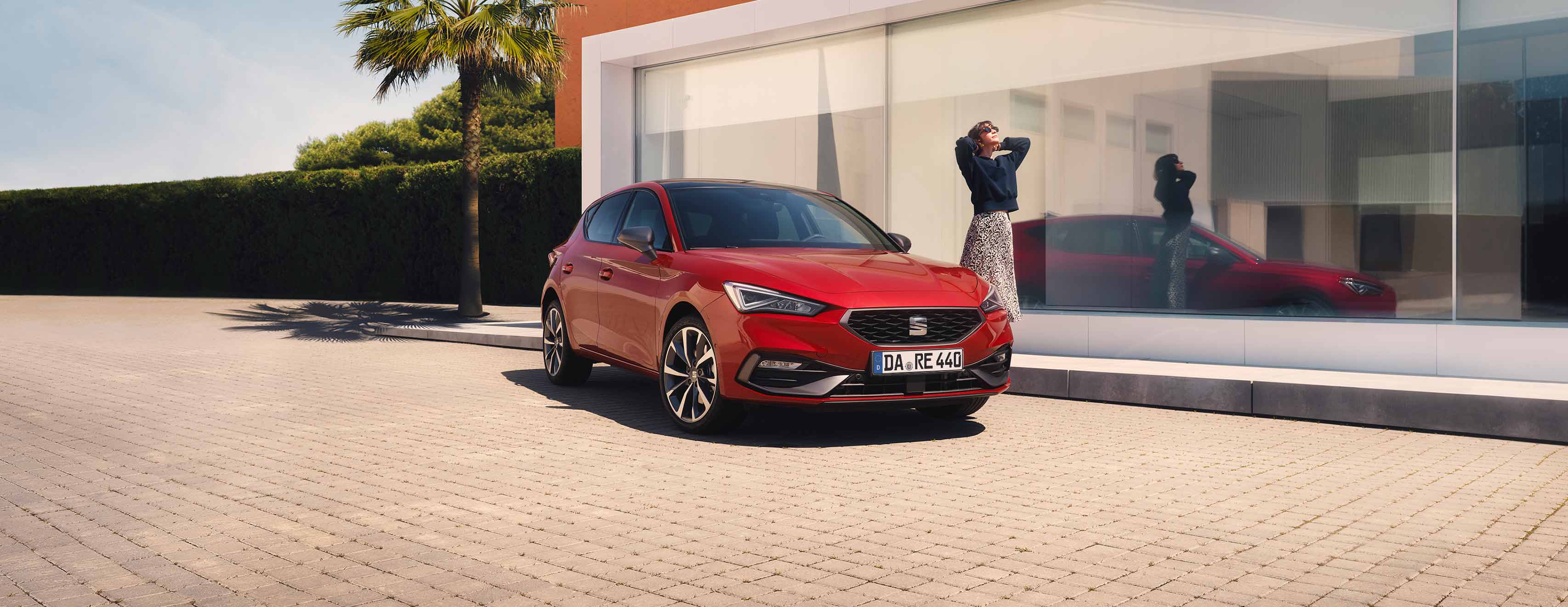 Neuer SEAT Leon, Heckansicht