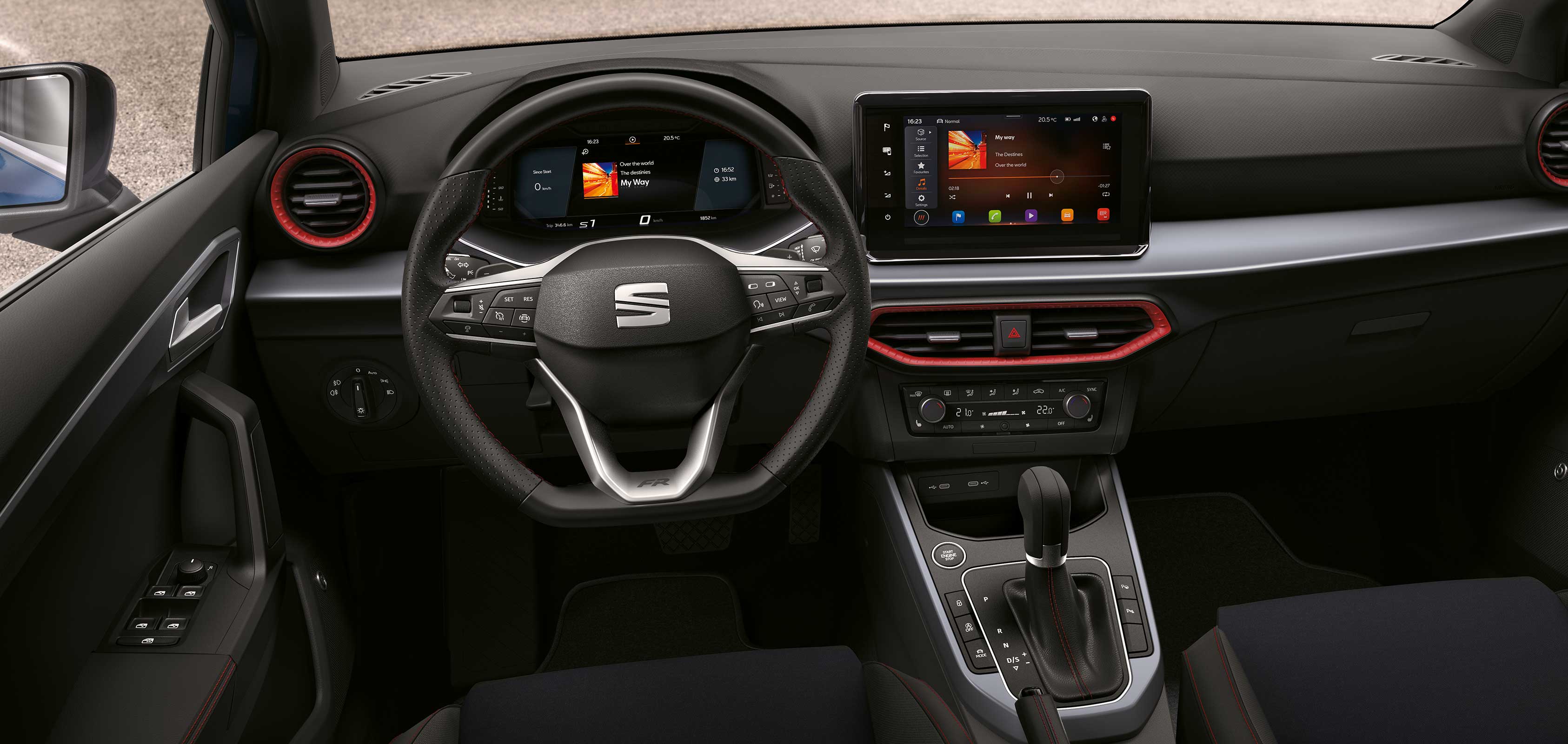 SEAT Arona hochwertige Innenraumtechnik | SEA