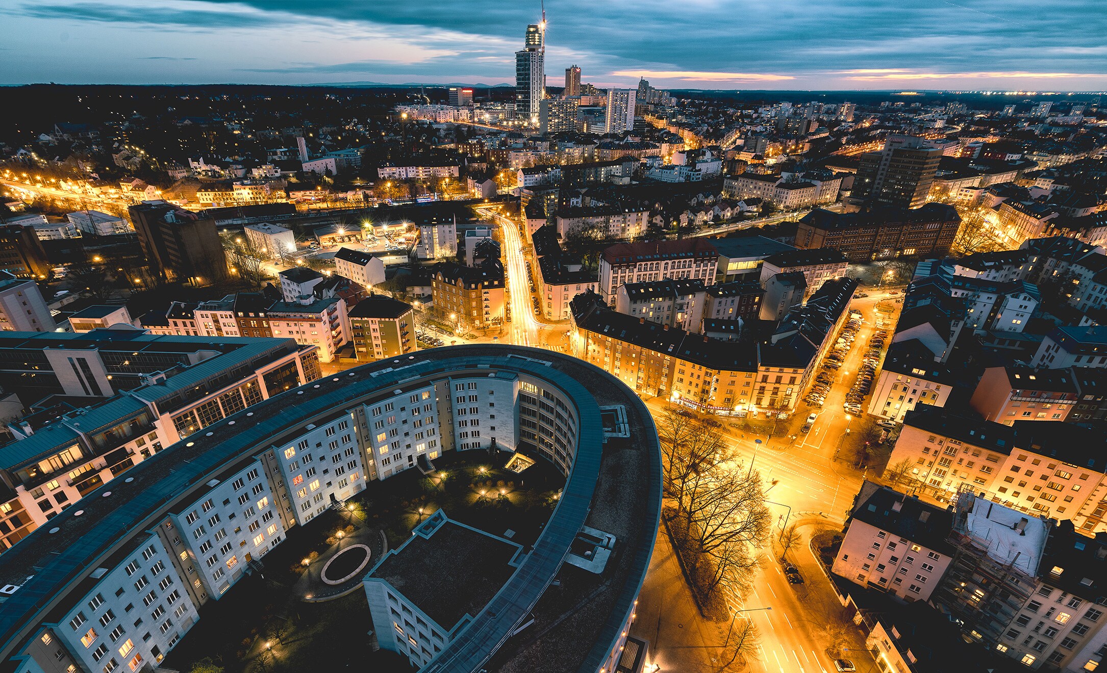 Urbane Verkehrssituation