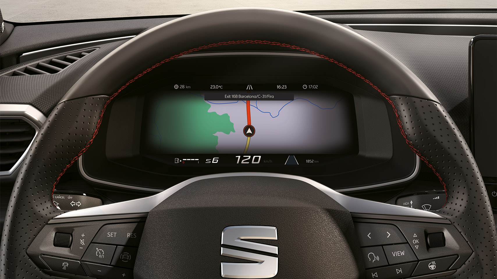 Bestens vernetzt: das Infotainmentsystem des neuen SEAT Leon