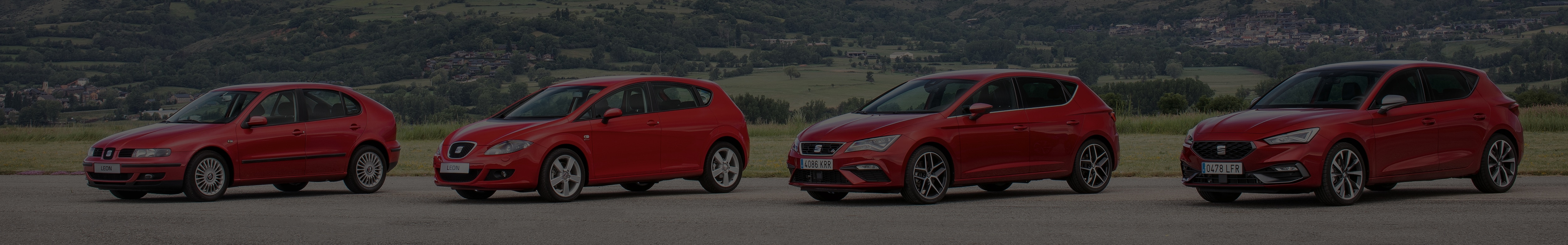 Der SEAT Leon in vier Generationen