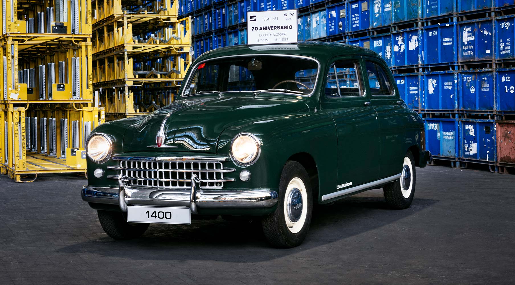 SEAT 1400 von 1953: ein Stück Geschichte der spanischen Automobilindustrie
