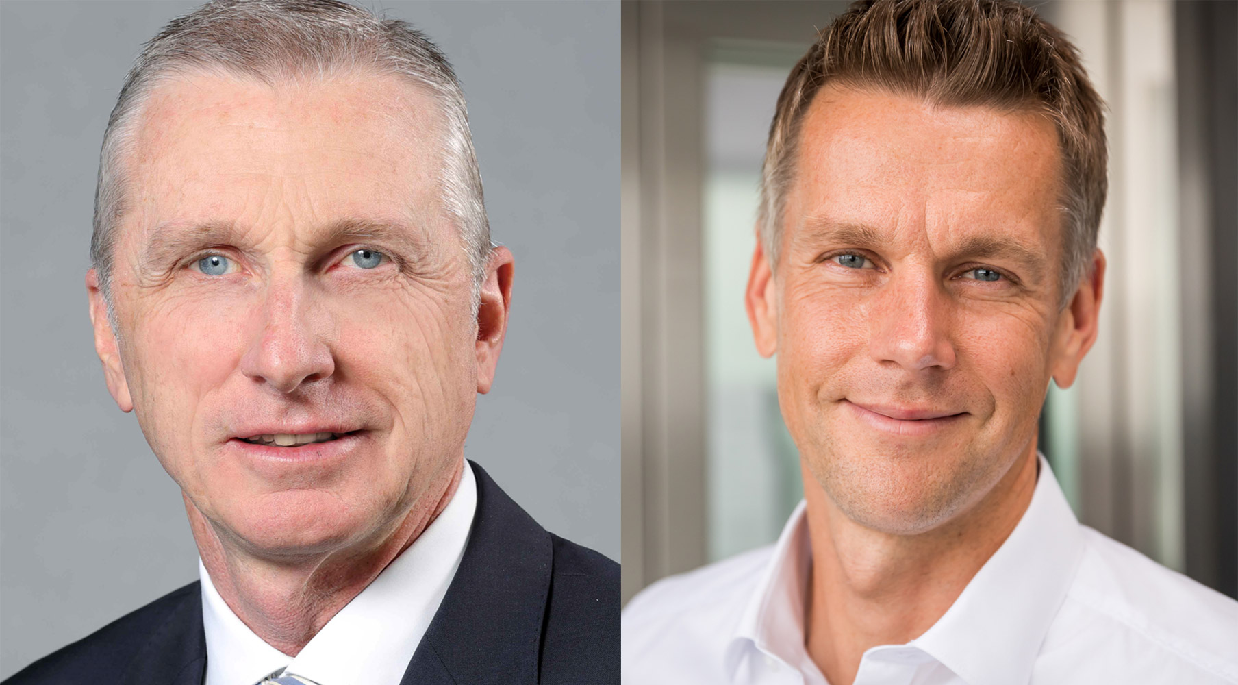David Powels (l.) neuer Vorstand für Finanzen und IT und Kai Vogler Vorstand für Sales und Marketing