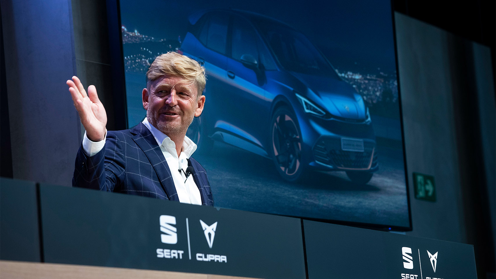 Wayne Griffiths kündigte an, dass das Unternehmen das 100% elektrische Fahrzeug el-Born unter der Marke CUPRA auf den Markt bringen wird