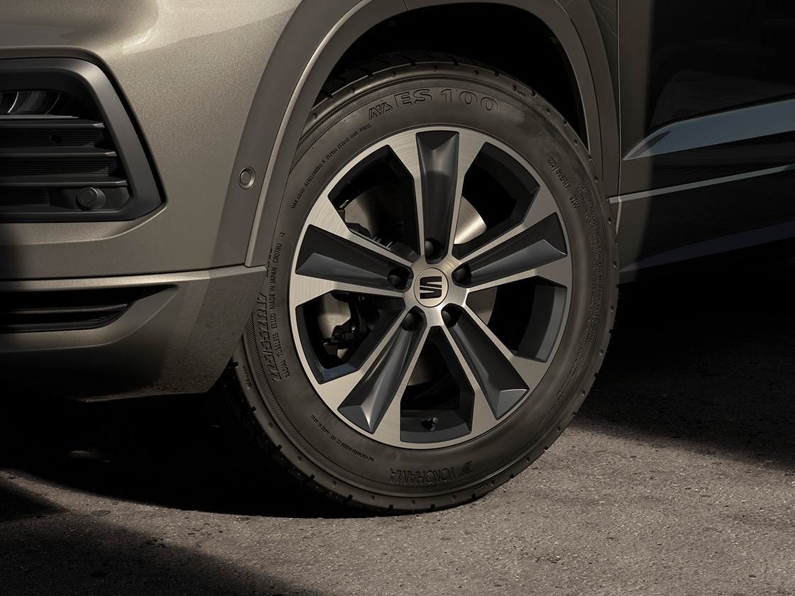 17"-Leichtmetallfelge "Dynamic II" Atom Grau