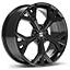 19"-Leichtmetallfelge "Exclusive IX" Schwarz