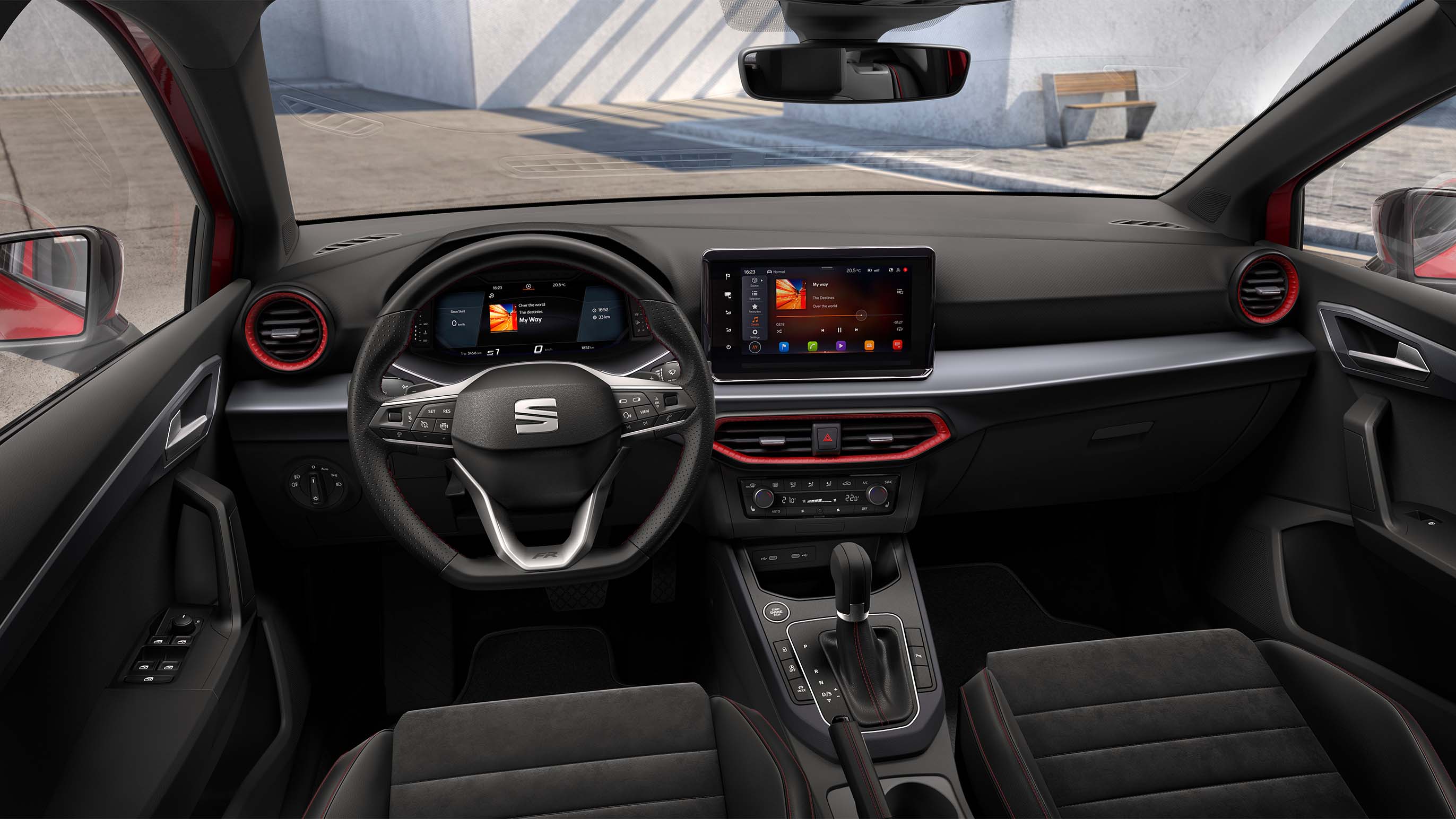 SEAT Ibiza Dinamica® Black Sport Sitze | SEAT