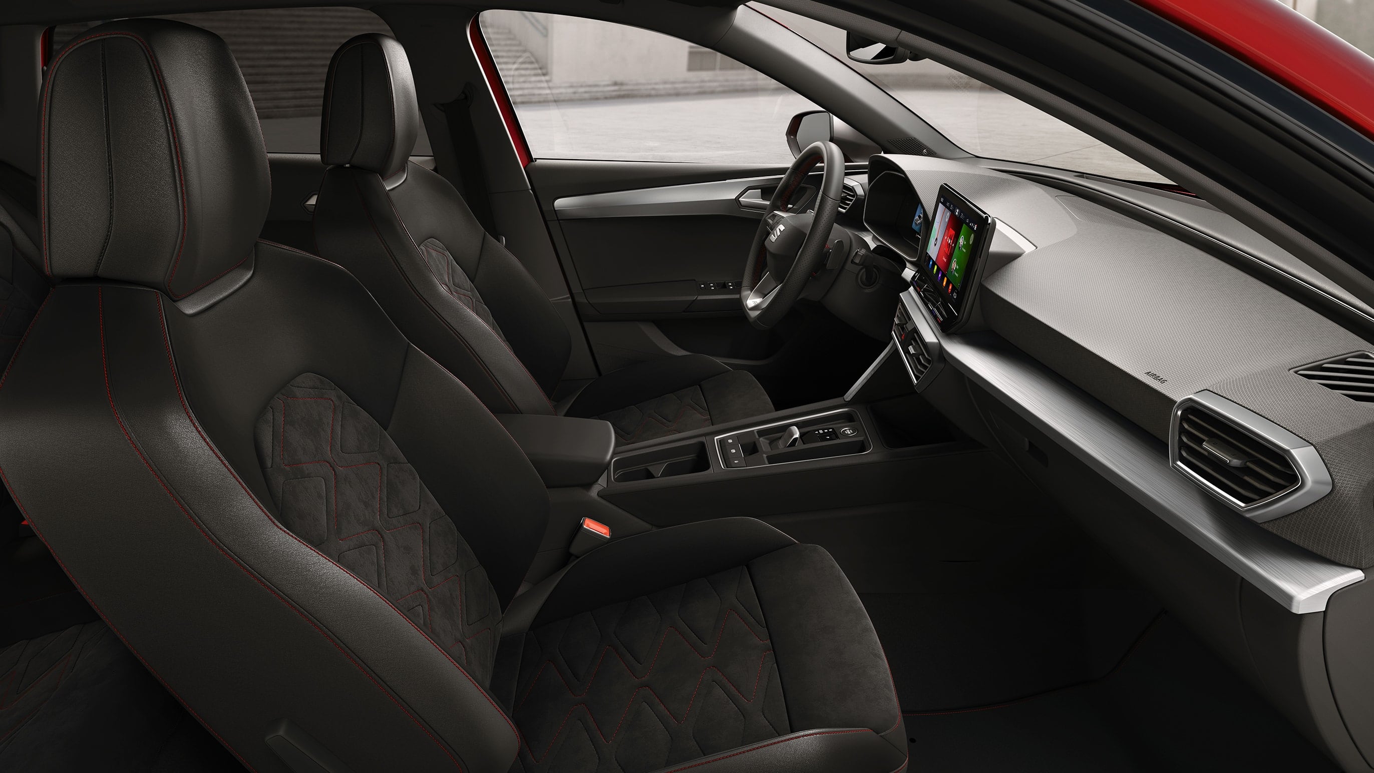 seat leon side view dinamica sport seats fr