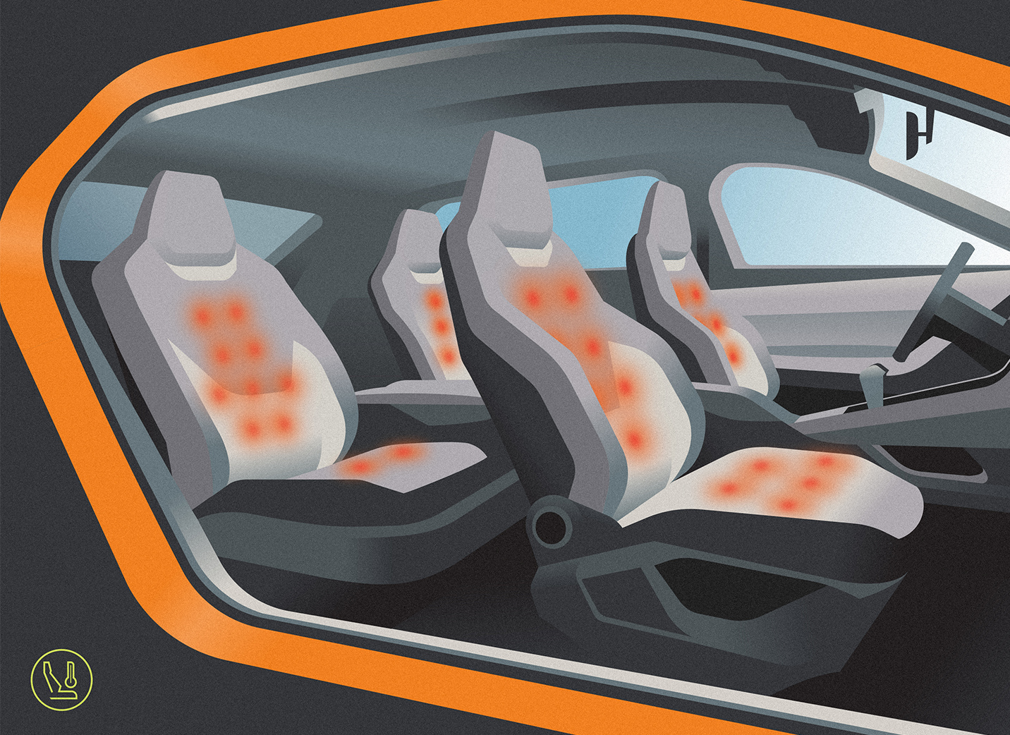 SEAT Tarraco SUV  beheizte Vorder- und Rücksitze | SEAT