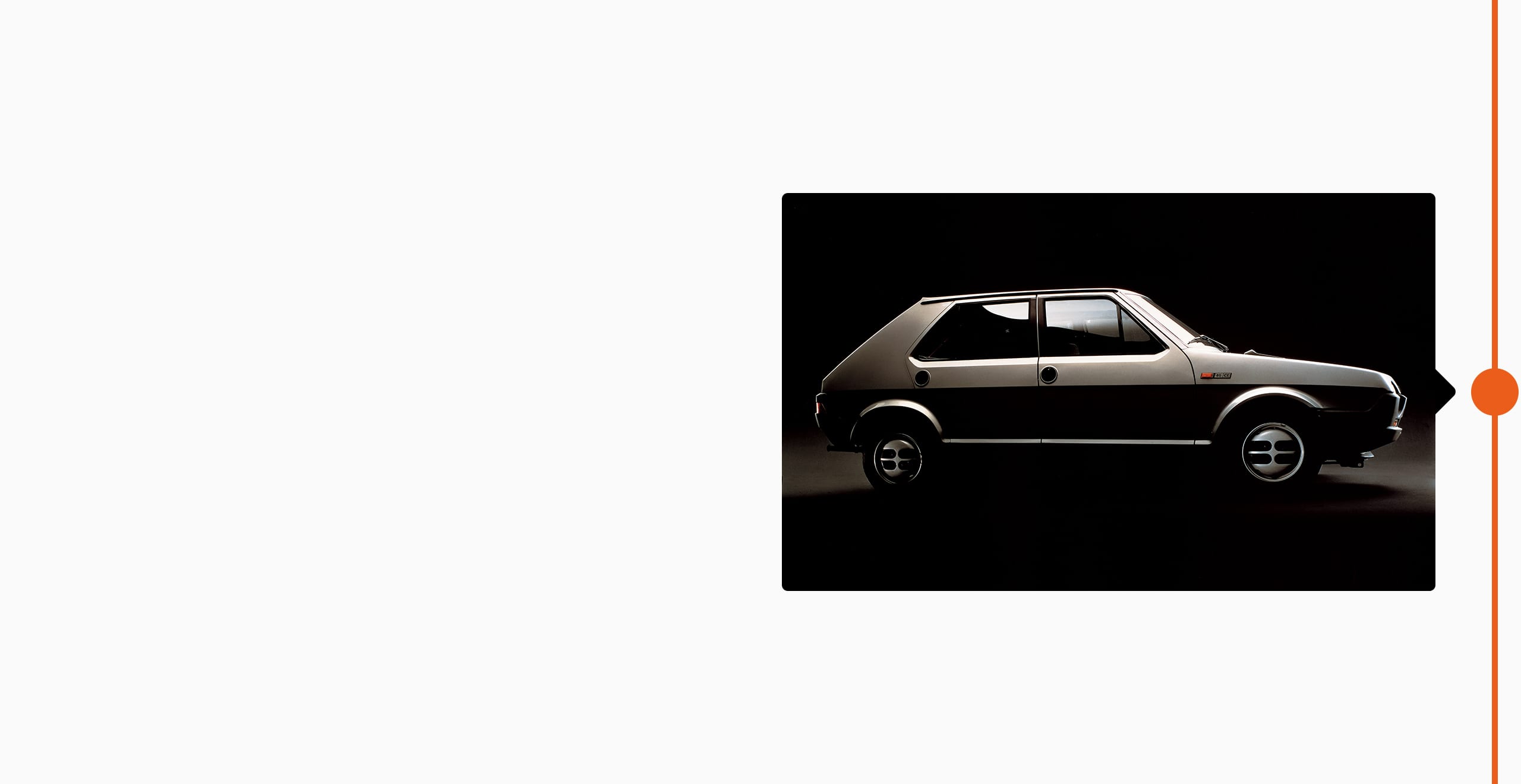 SEAT Markengeschichte 1979 - SEAT Ritmo neues Fahrzeugdesign