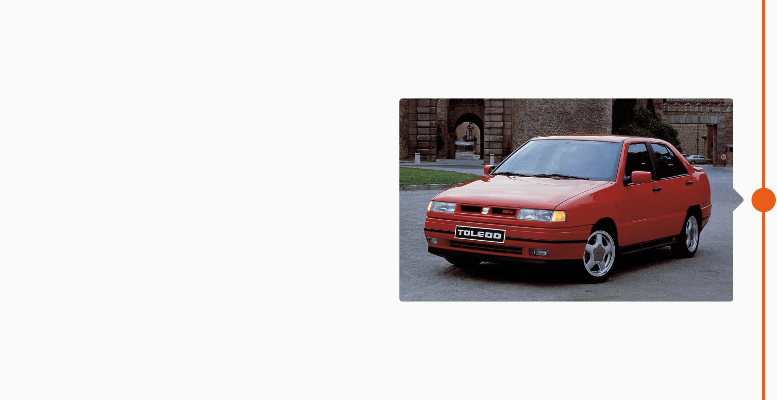 SEAT Markengeschichte 1991 - original SEAT Toledo Limousine