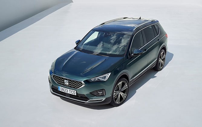 SEAT Tarraco Topansicht