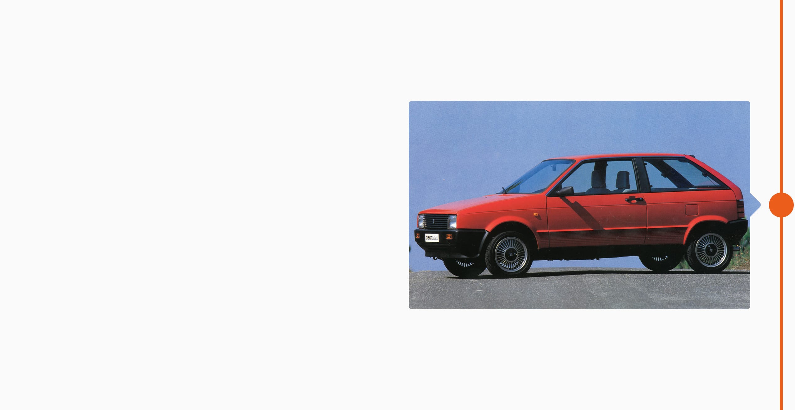 SEAT Markengeschichte 1984 - SEAT Ibiza original Fahrzeug legendär